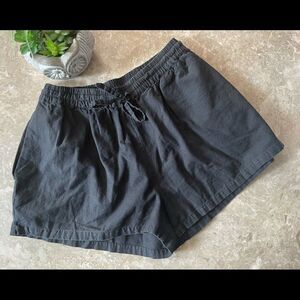 💋3/$30 Cotton On black shorts with pockets size 4